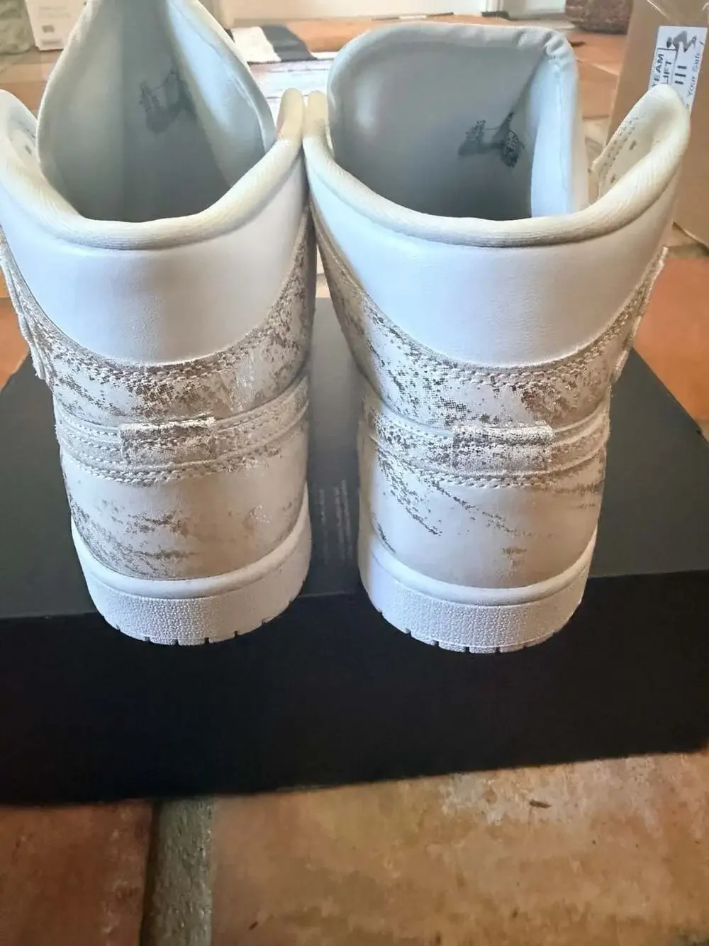 Jordan 1 Mid SE 'White Field Silver' - Men's Shoes